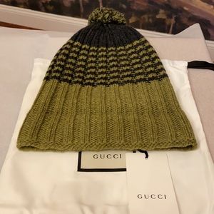 Authentic BNWT Gucci Linden Knit Hat